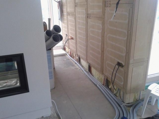 Stenové vykurovanie